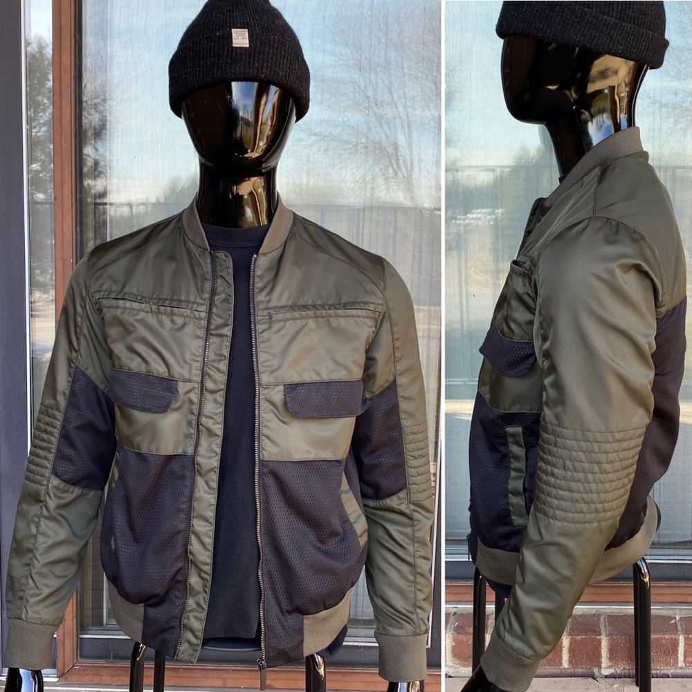 Military Bomber Jacket Highline Size Small